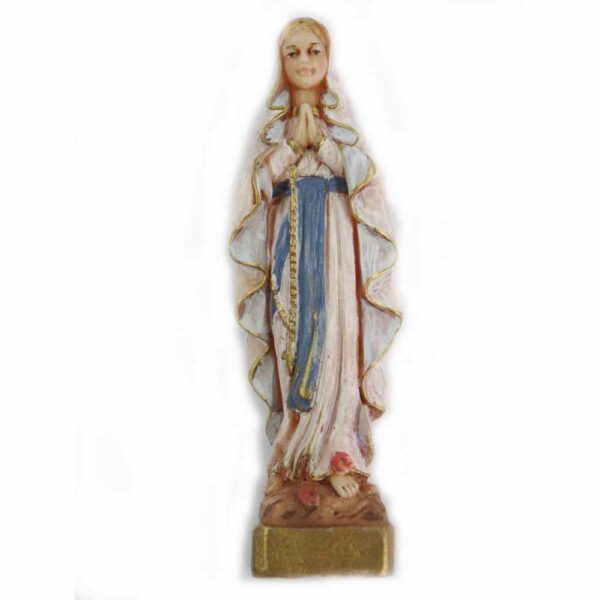 Madonna-Lourdes-Wachs-Statue-Klosterarbeiten