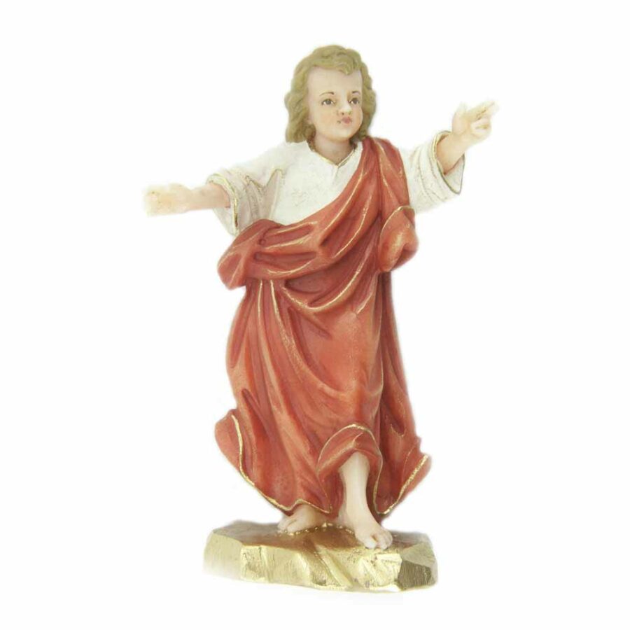 Jesulein als Statue in Wachs handbemalt