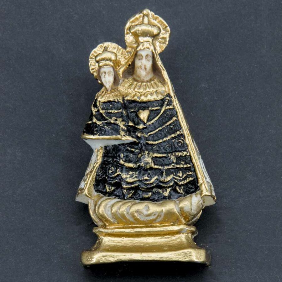 Altöttinger Madonna aus Wachs handbemalt für Klosterarbeiten