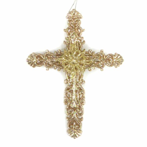Kreuz aus Kunststoff in filigraner Ausführung für Klosterarbeiten