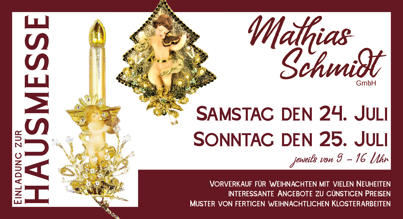 Klosterarbeiten Hausmesse für Herbst, Mathias Schmidt Gmbh